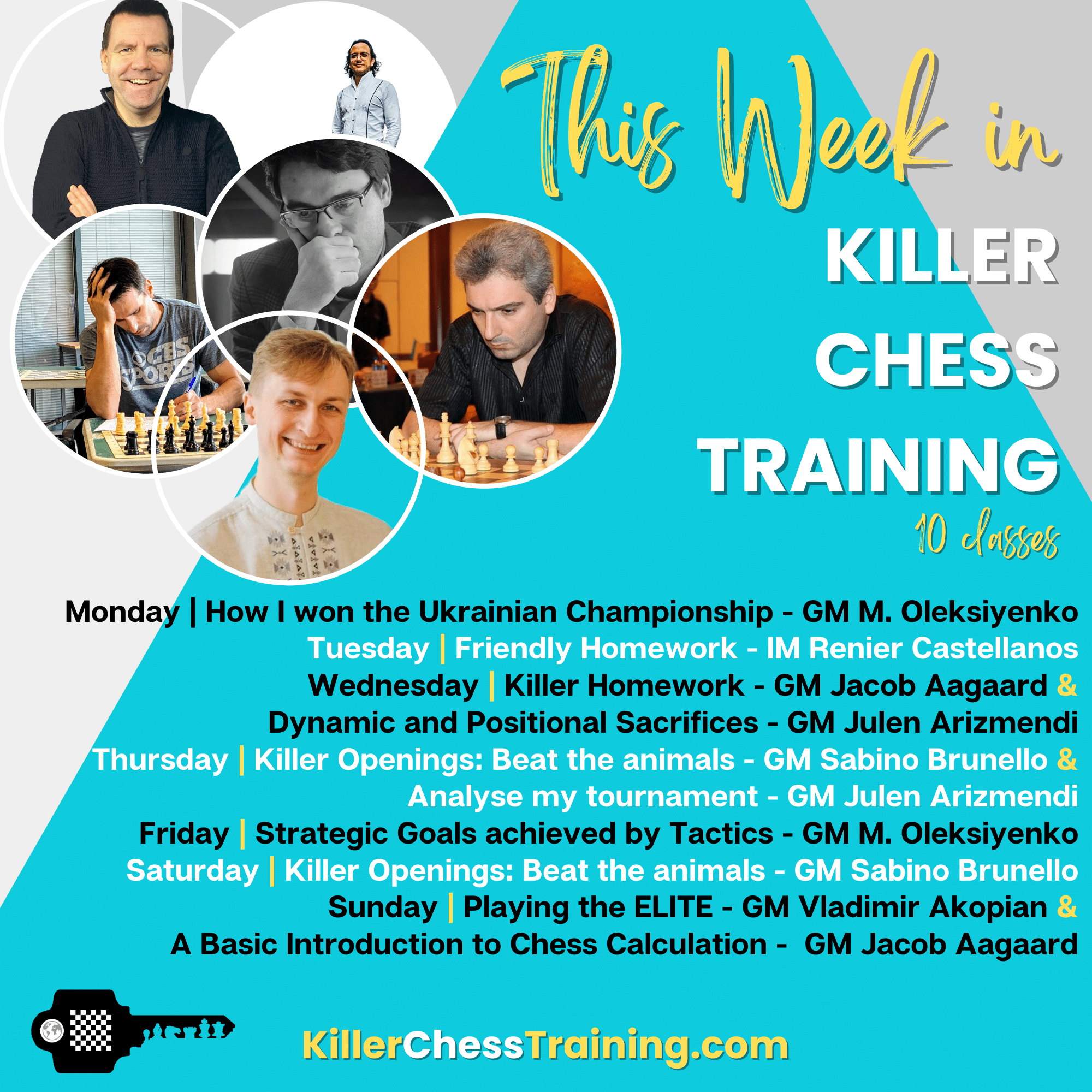 Homework Club changes - Killer Chess Training