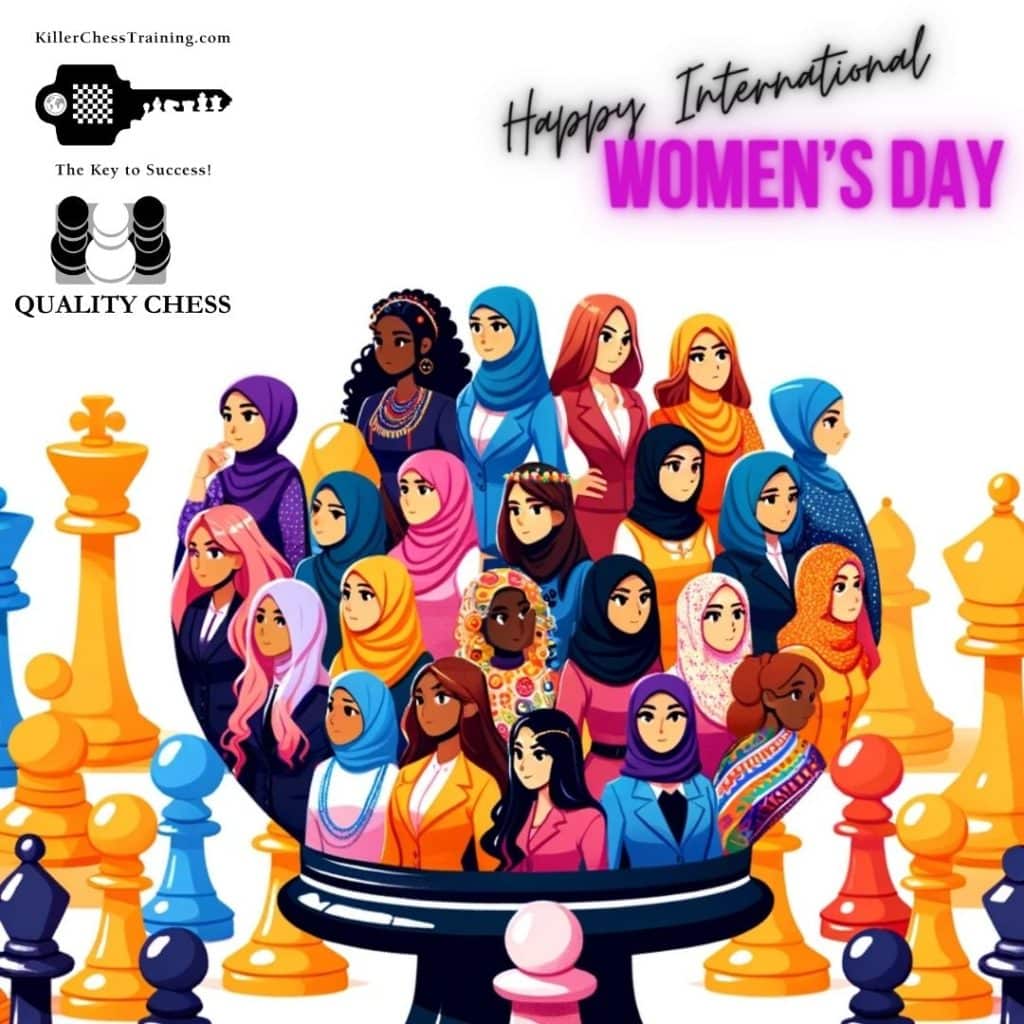 Happy International Women’s Day from Quality Chess and Killer chess training
