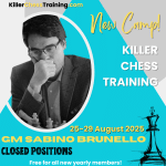 A new camp: Closed Positions with GM Sabino Brunello