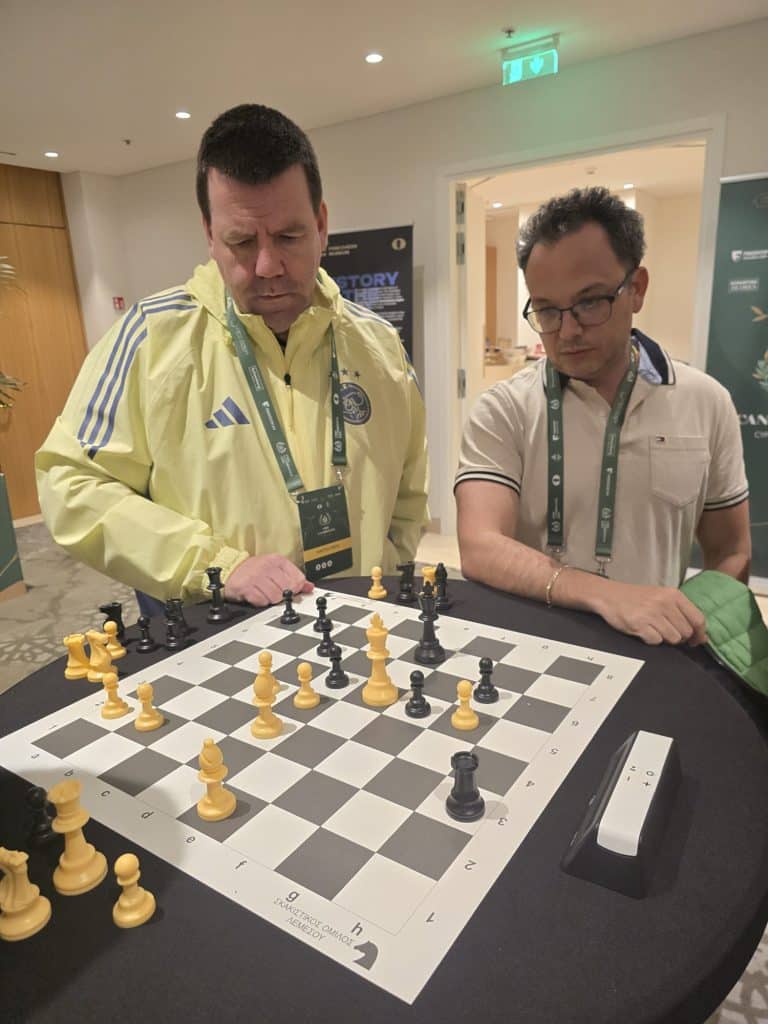 Renier and Jacob at the Candidates