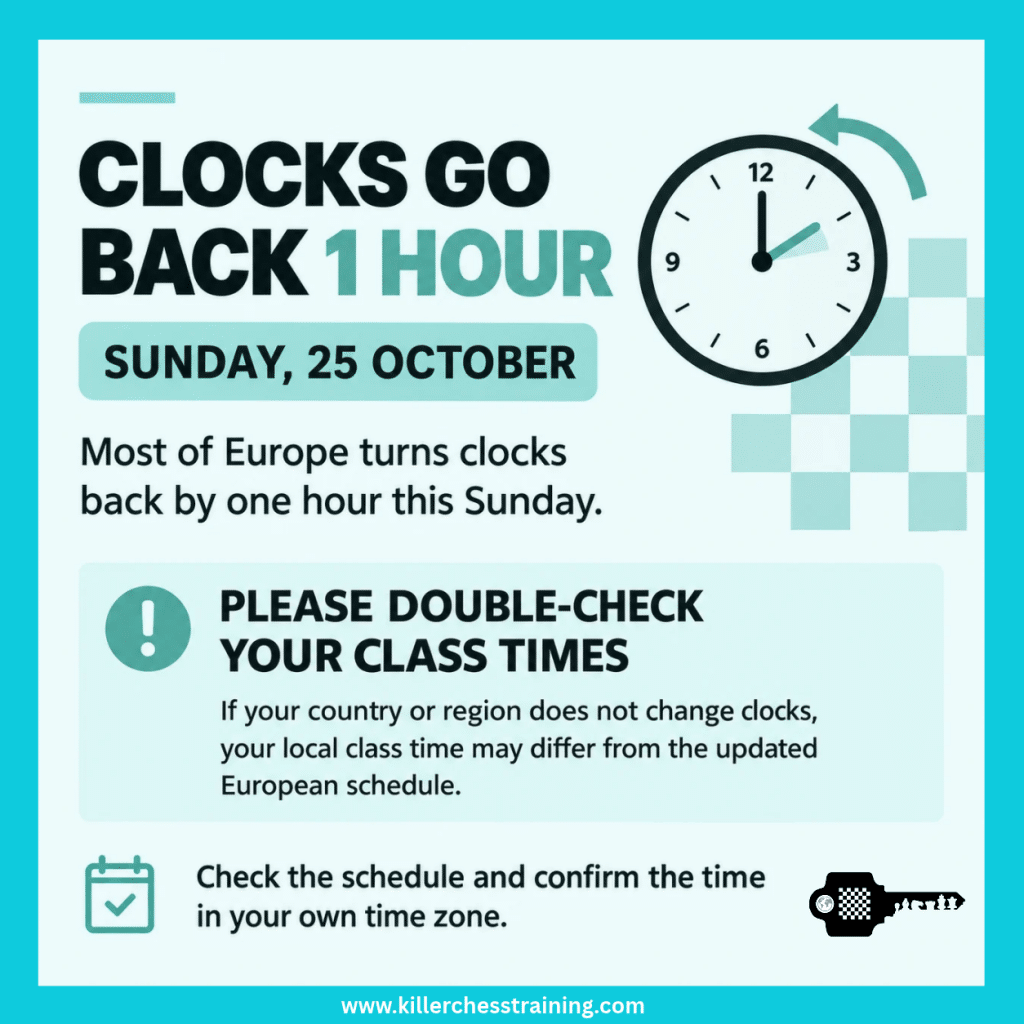 Clocks turn back 2026